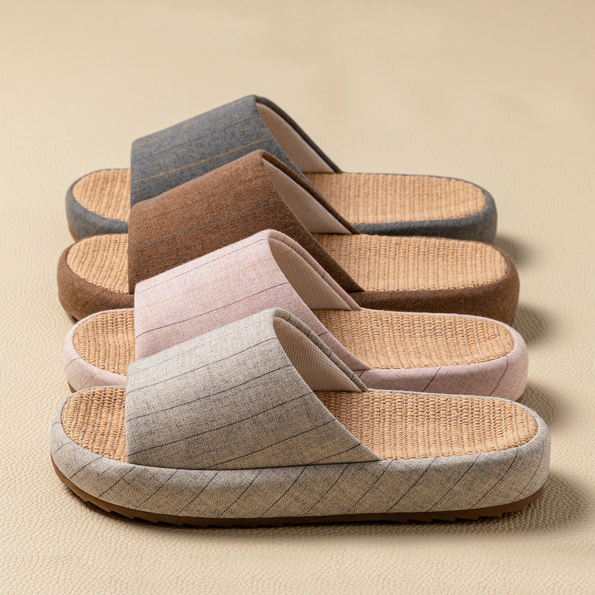 Men'S Shoes For Summer - Summer Women Home Slippers Linen Summer