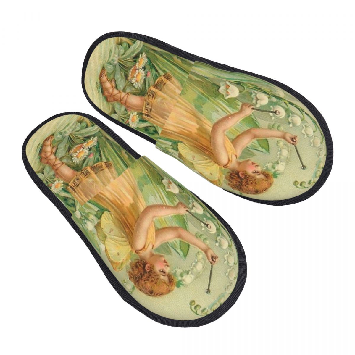 Men Shoes For Winter - Victorian Angel Fairy Guest Slippers for