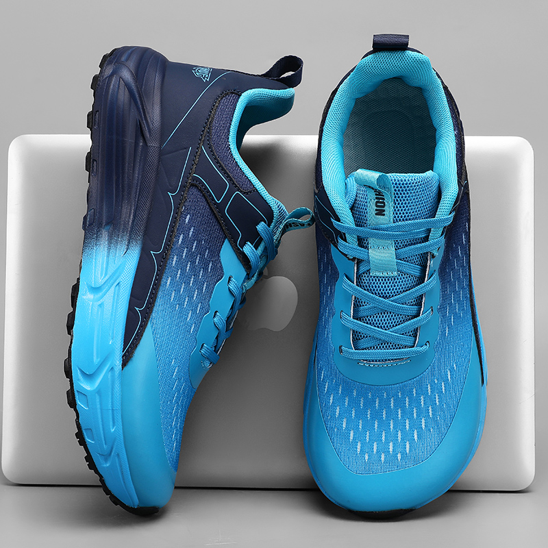Men Shoes Xxl - Wide Box Toe Sneakers Platform Soles