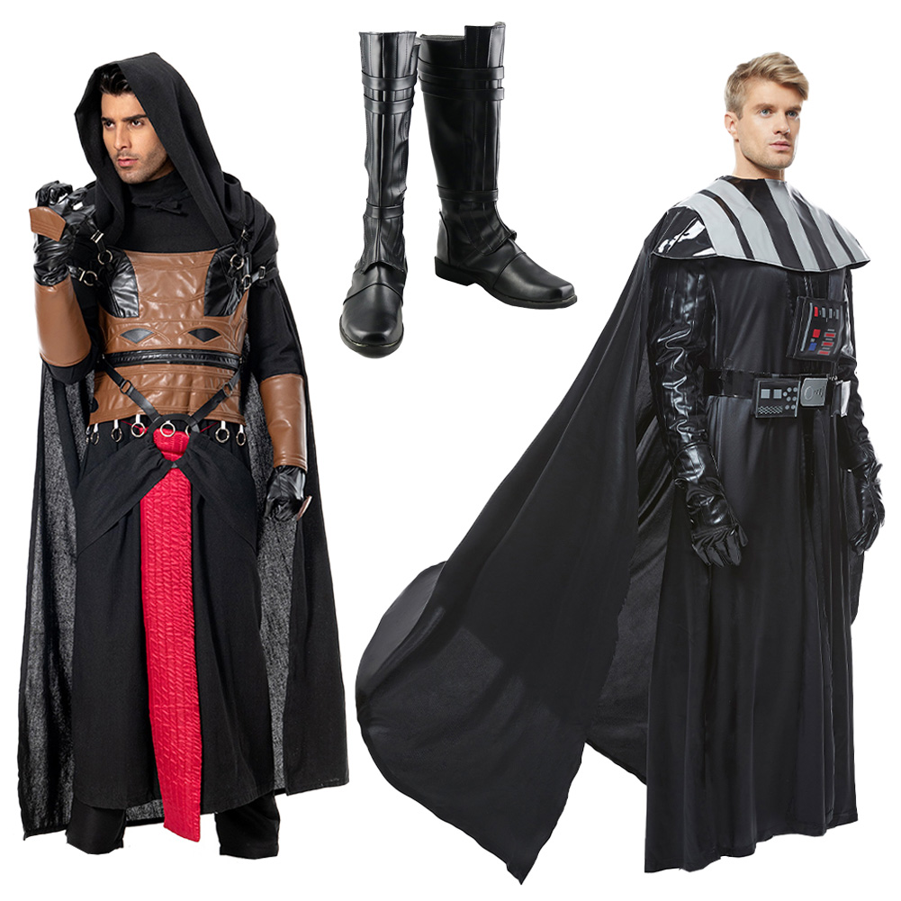 Men Shoes Europe To Us - Revan Vader Cosplay Fantasy Movie Space