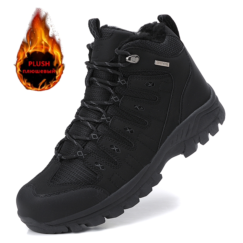 Winter Boot Insulated - Winter Men's Boots Warm Plush Men's