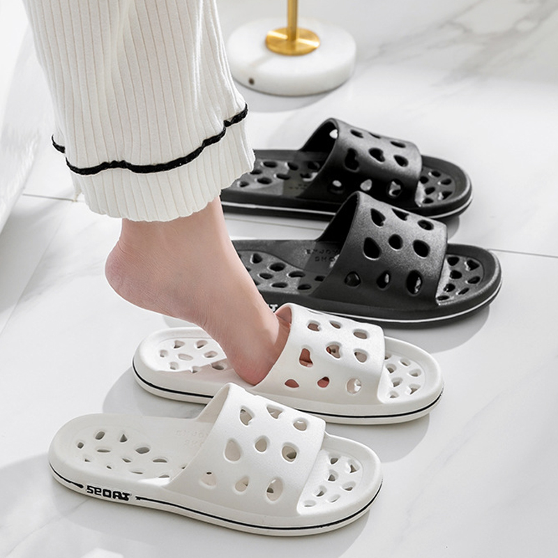Men'S Shoes For Summer - House Slipper Woman Cloud Hollow out