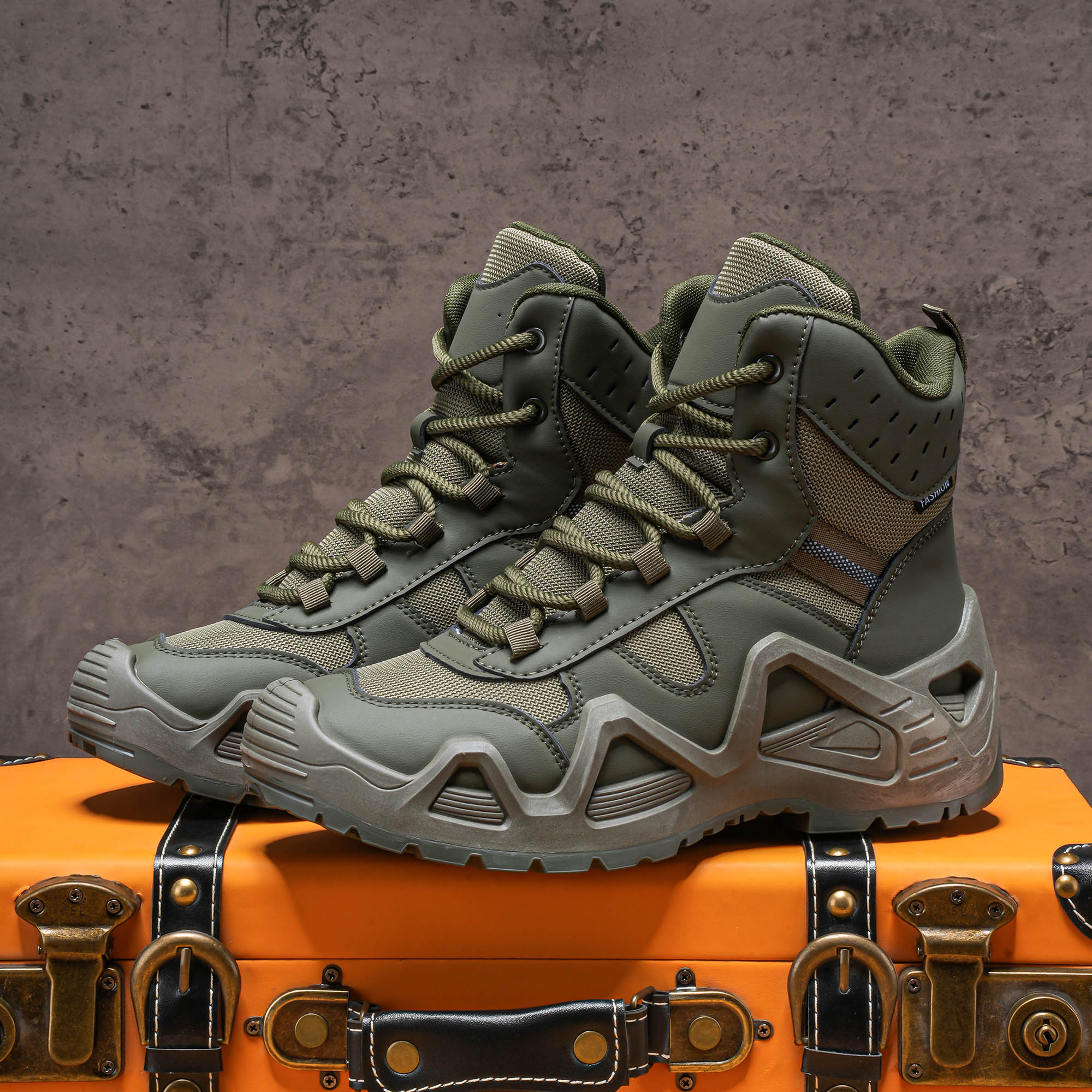 Men'S Shoes Dress Casual - Men's high top boots, hiking boots,