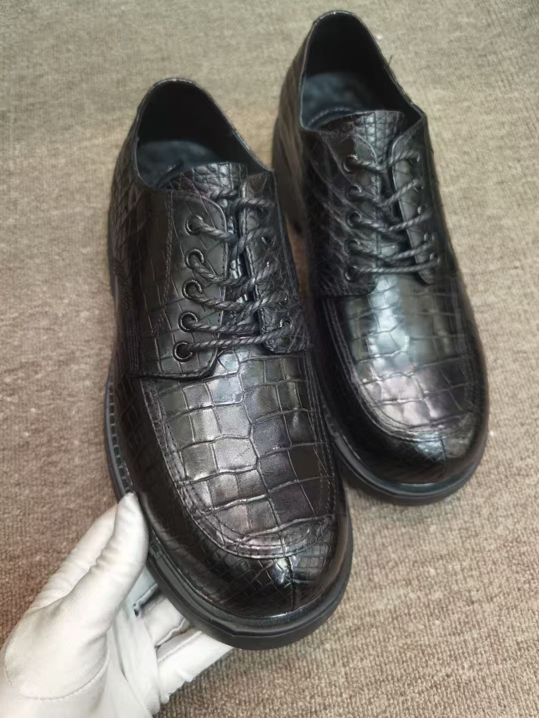 Luxury Crocodile Skin Men's Sn - Men Shoes Official ulasan dan harga