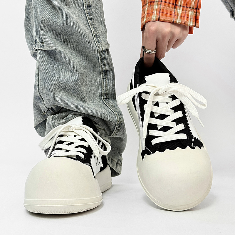 Couple Big Head Eggshell Shoes - Men Shoes Xxl ulasan dan harga