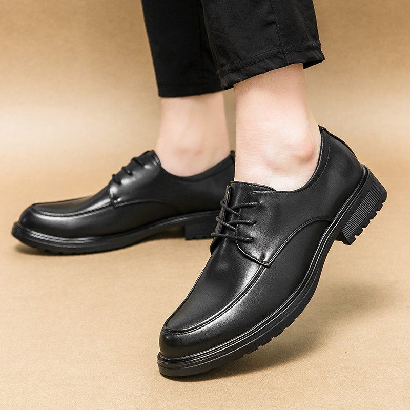 Men's Casual Shoes Lace Up Lea - Men'S Shoes Quick Delivery ulasan dan harga