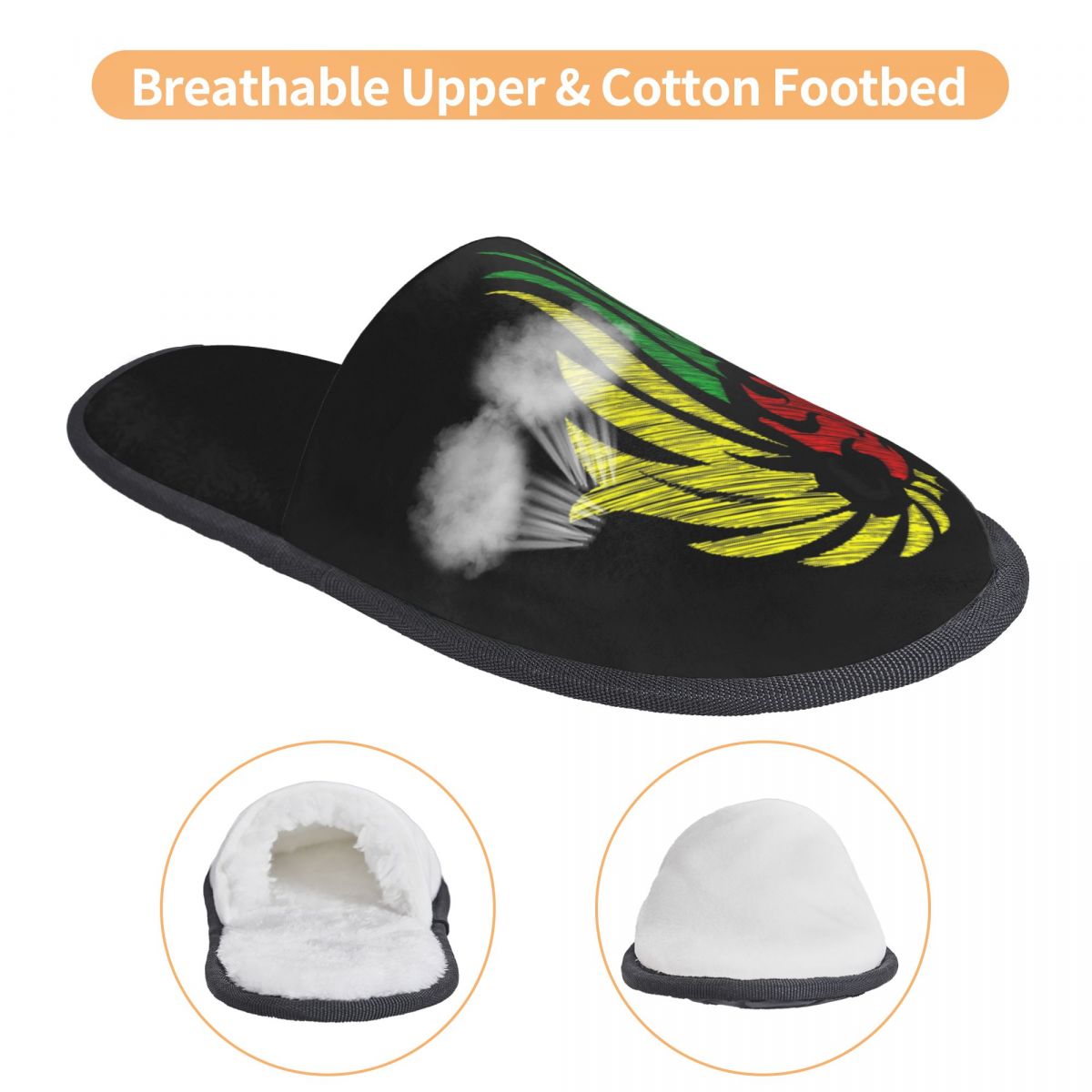 Lion Reggae Flag Colors Guest  - Men Shoes For Winter ulasan dan harga