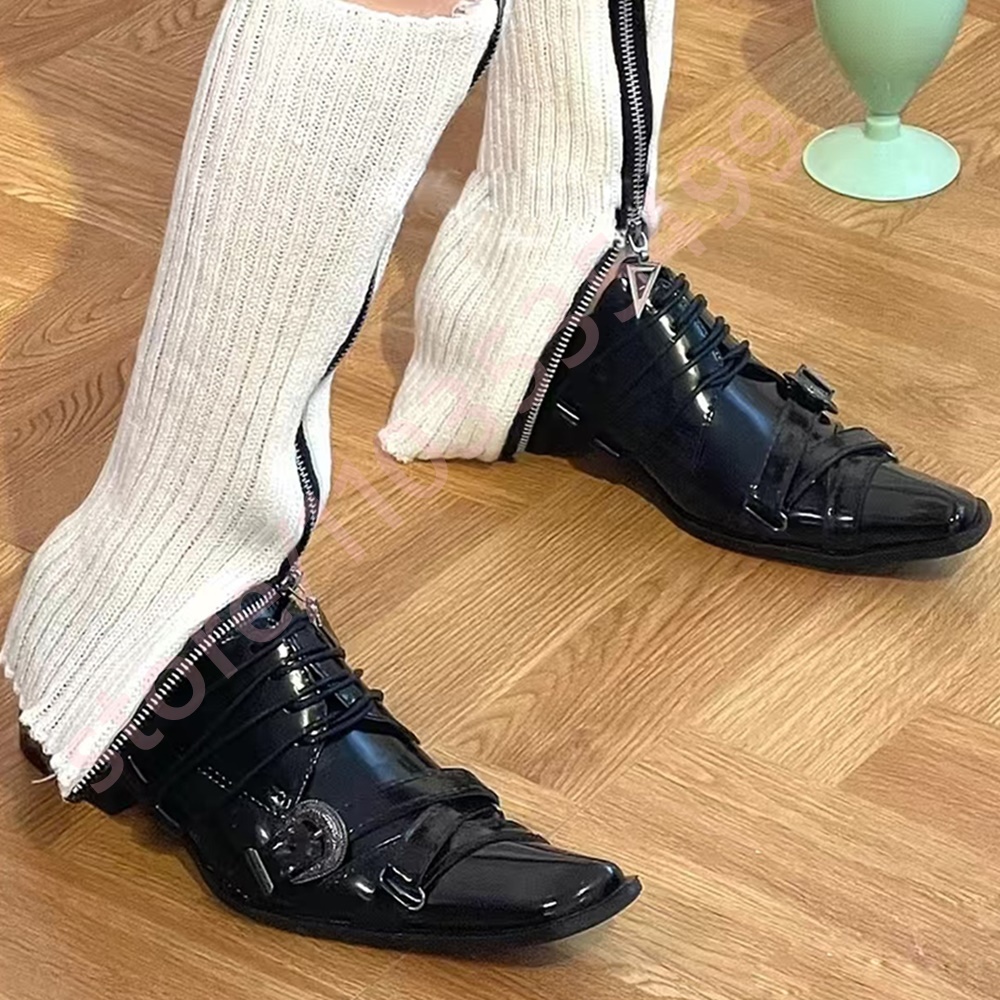 Black Pointed Toe Women's Thic - Men'S Shoes For Summer ulasan dan harga