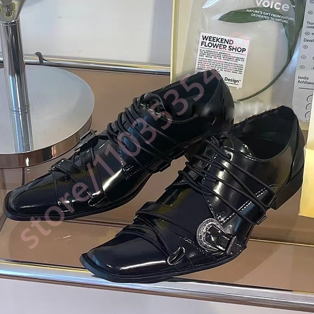Black Pointed Toe Women's Thic - Men'S Shoes For Summer ulasan dan harga