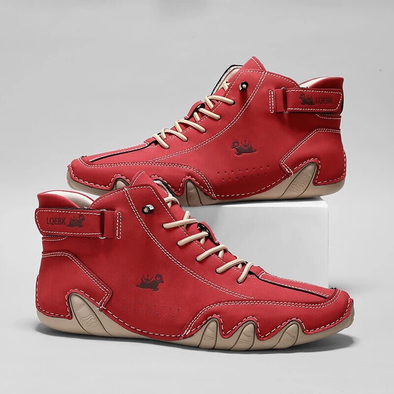 Leather Casual Shoes Sneakers  - Men Shoes 2026 ulasan dan harga