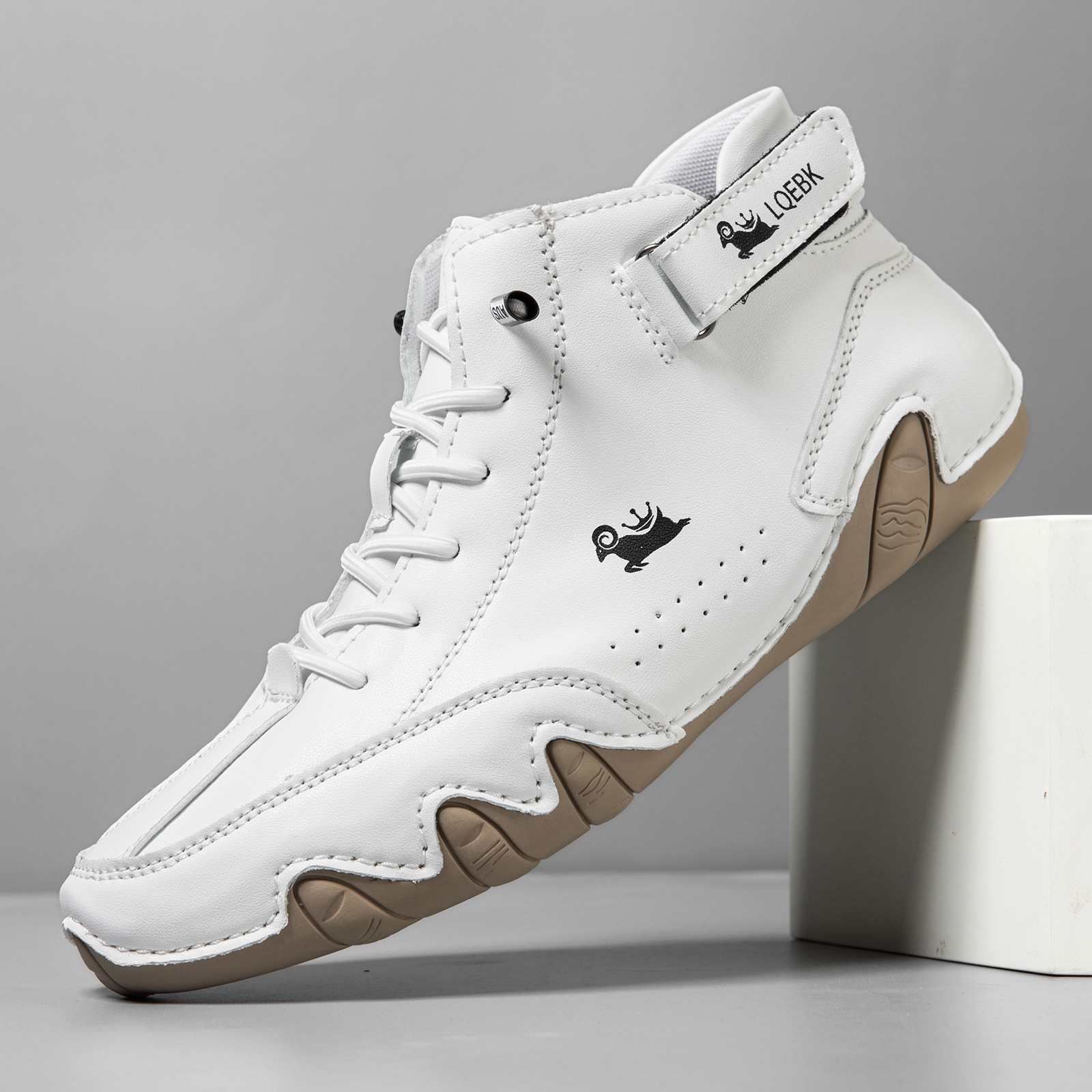 Leather Casual Shoes Sneakers  - Men Shoes 2026 ulasan dan harga