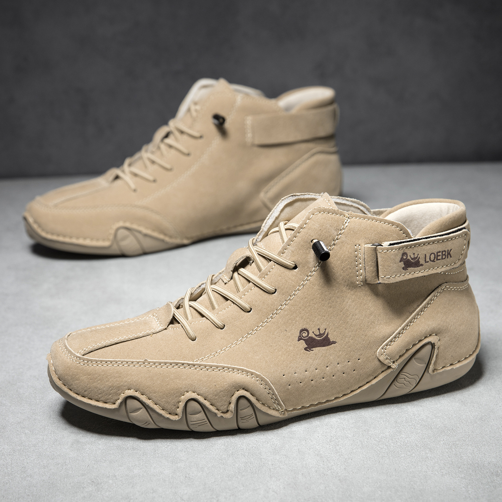 Leather Casual Shoes Sneakers  - Men Shoes 2026 ulasan dan harga