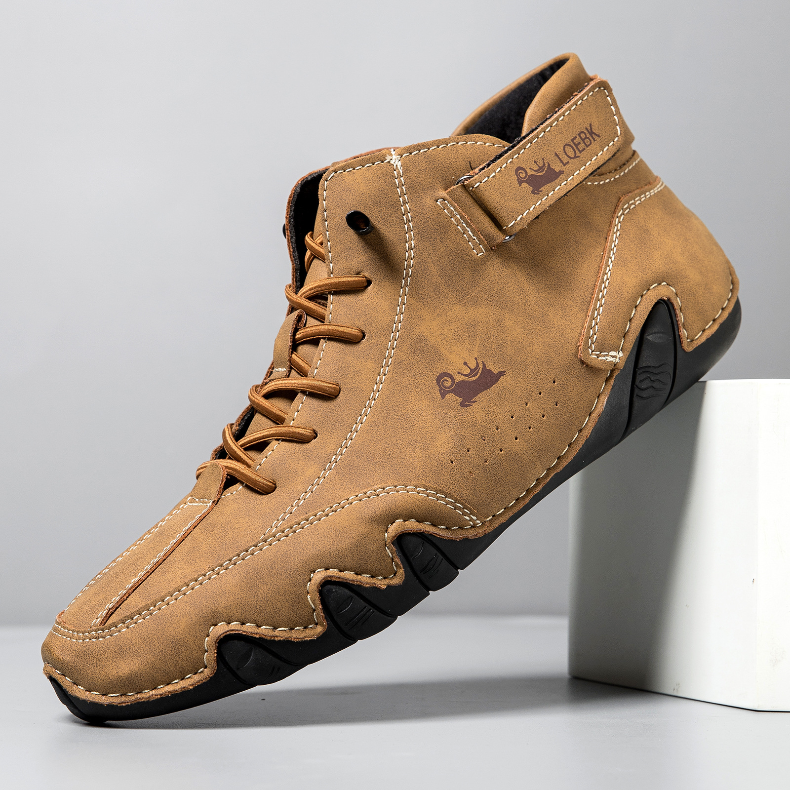 Leather Casual Shoes Sneakers  - Men Shoes 2026 ulasan dan harga