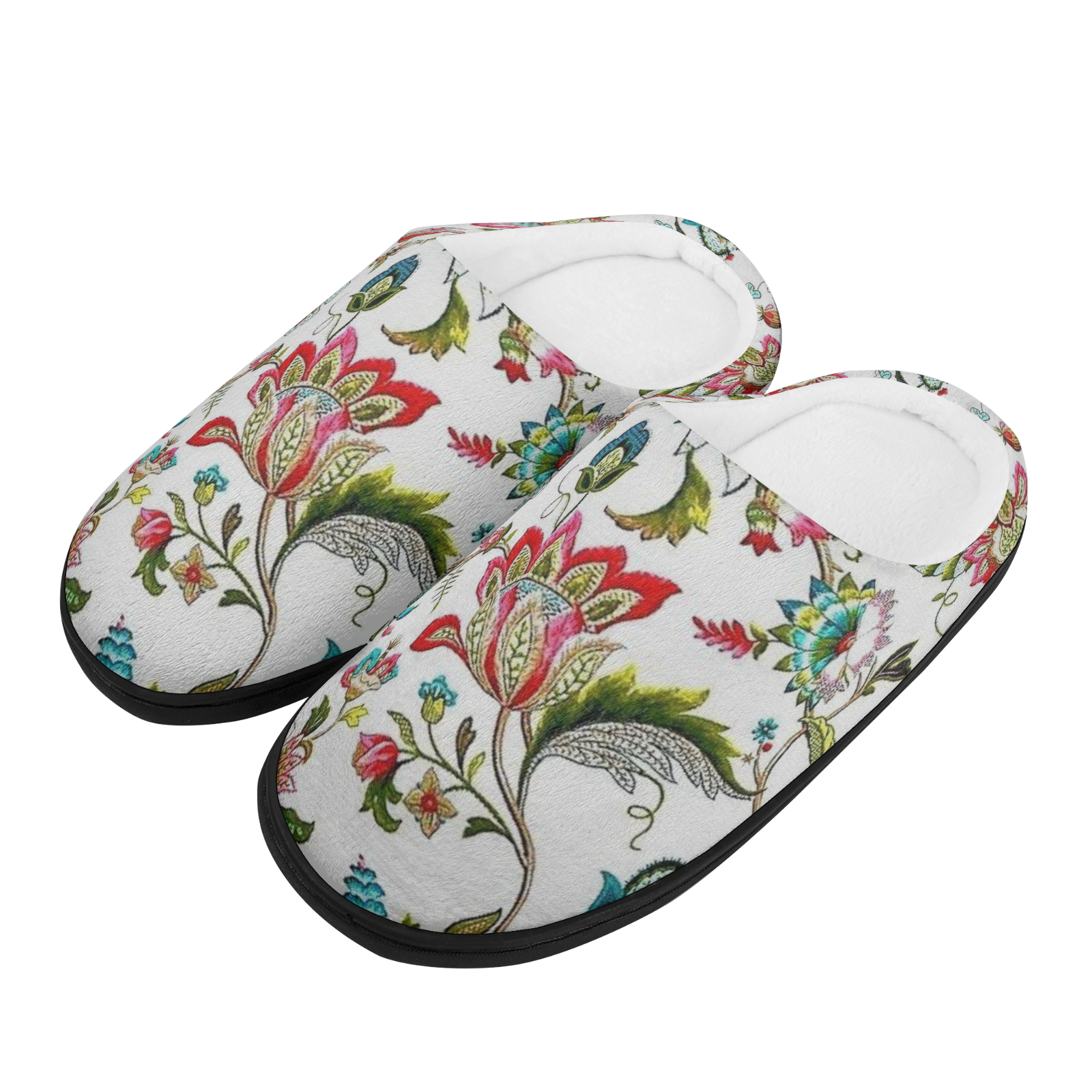 Floral pattern Home Cotton Sli - Men Shoes High ulasan dan harga