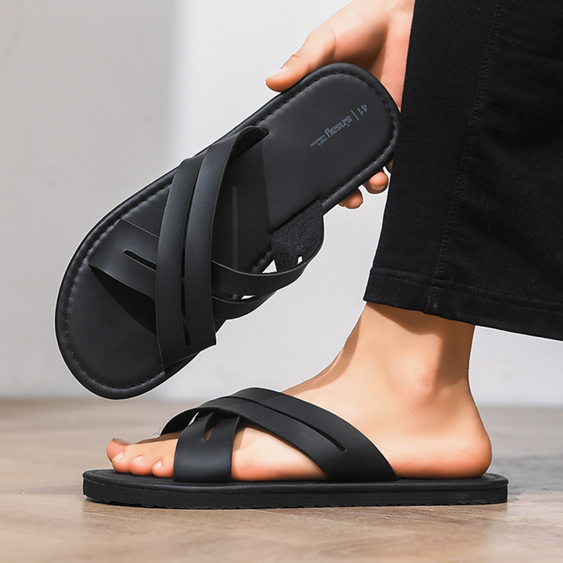 Men's Flat Bottom Sandals Casu - Men'S Shoes Hey Dude ulasan dan harga