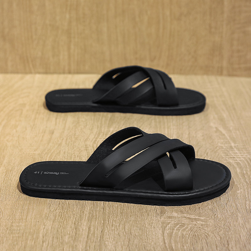 Men's Flat Bottom Sandals Casu - Men'S Shoes Hey Dude ulasan dan harga