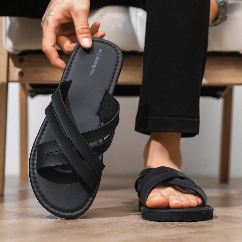 Men's Flat Bottom Sandals Casu - Men'S Shoes Hey Dude ulasan dan harga