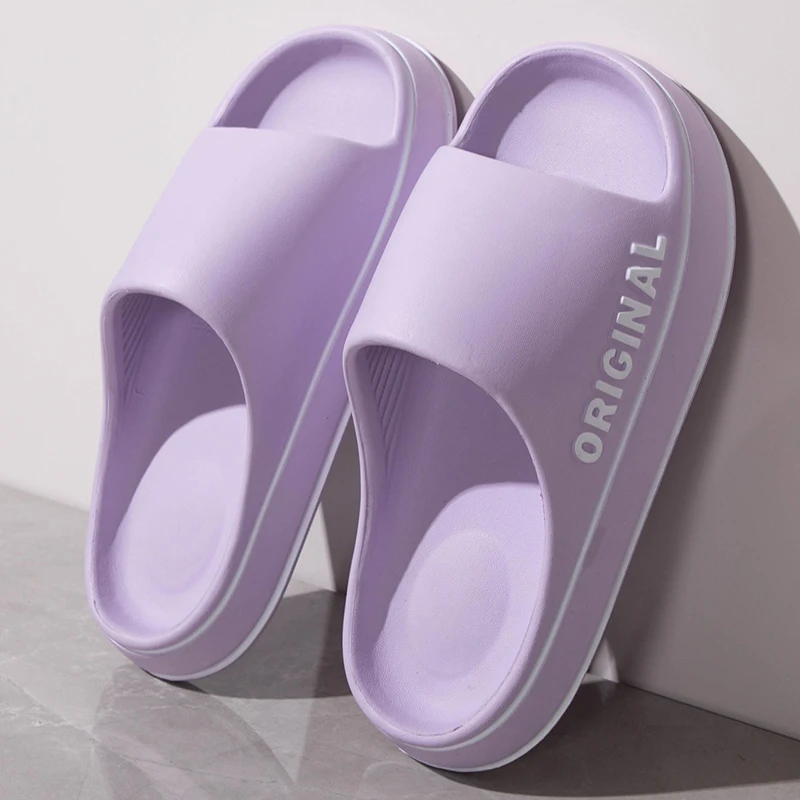 Summer Couple Slides Solid Col - Men'S Shoes For Summer ulasan dan harga