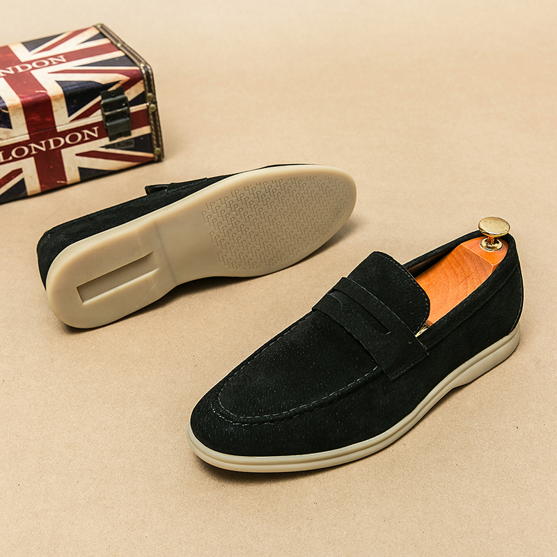 Men's Luxury Brand Genuine Lea - Men Shoes Boss ulasan dan harga