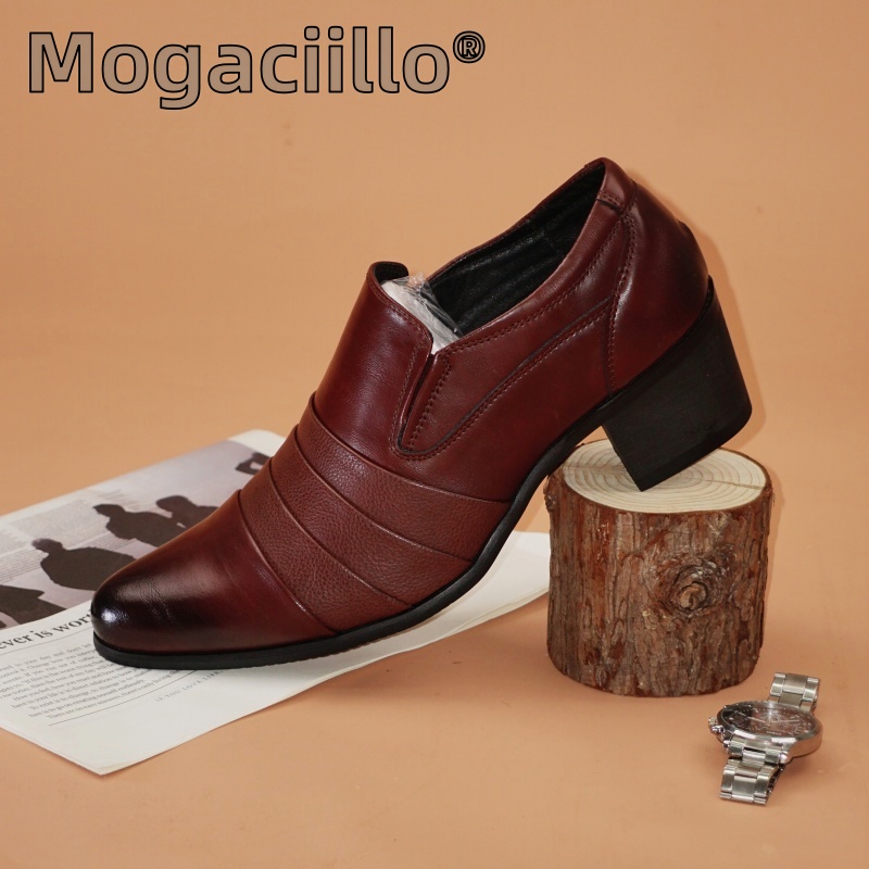 Hot Selling Men's Leather High - Men Shoes Europe To Us ulasan dan harga