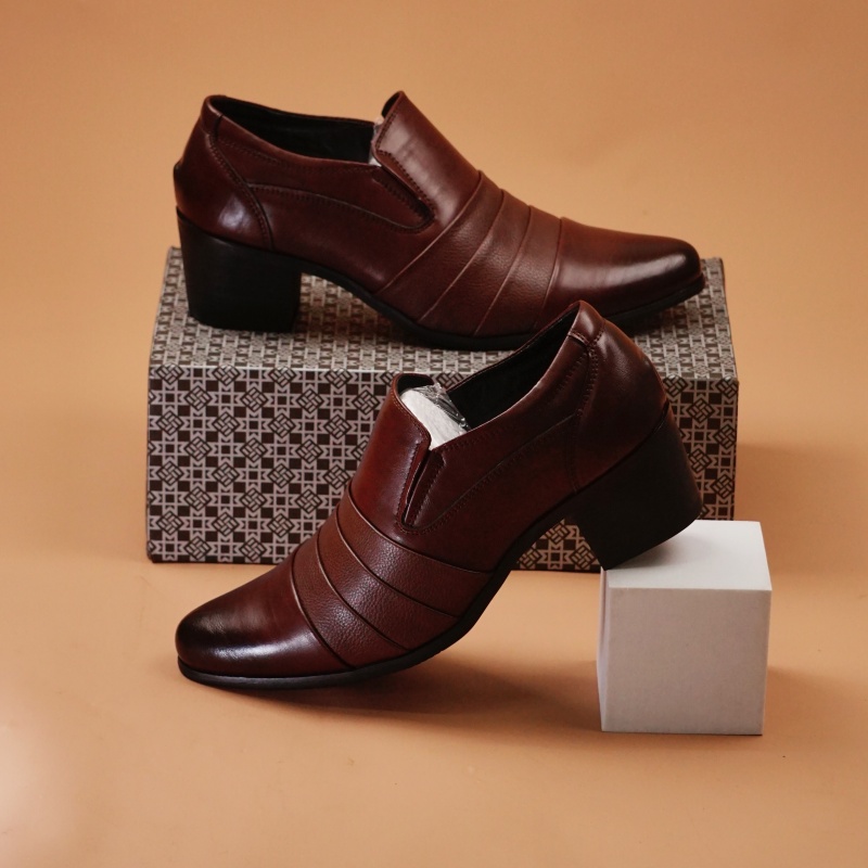 Hot Selling Men's Leather High - Men Shoes Europe To Us ulasan dan harga