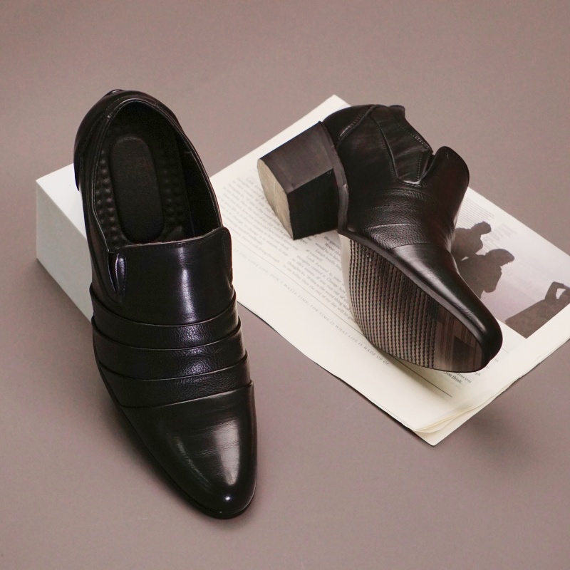 Hot Selling Men's Leather High - Men Shoes Europe To Us ulasan dan harga