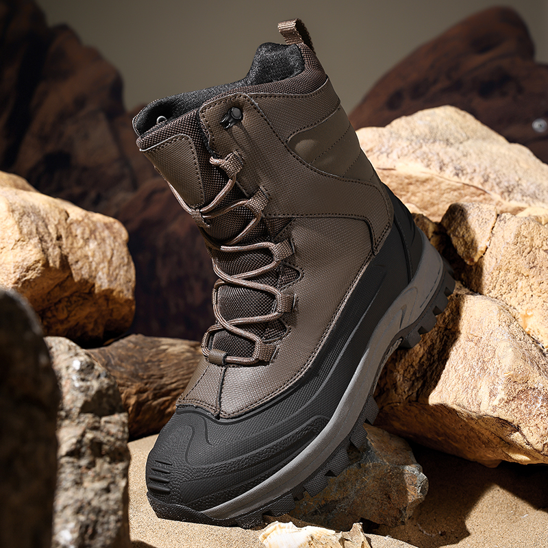Men's Non-Slip Warm Hiking Sho - Winter Boot Insulated ulasan dan harga