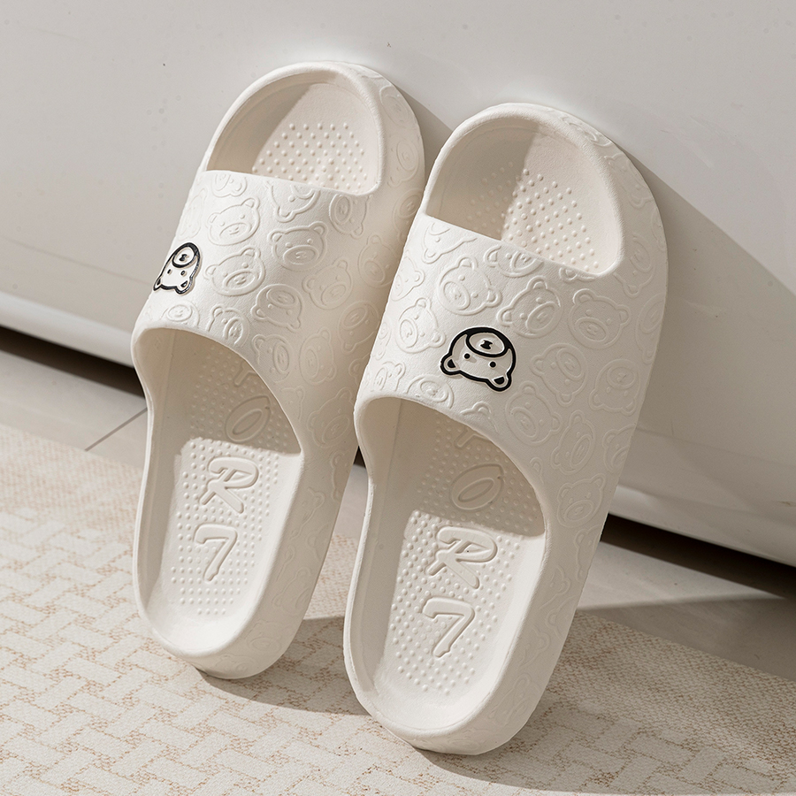 Printting Cute Bear Women Slip - Men'S Shoes For Summer ulasan dan harga