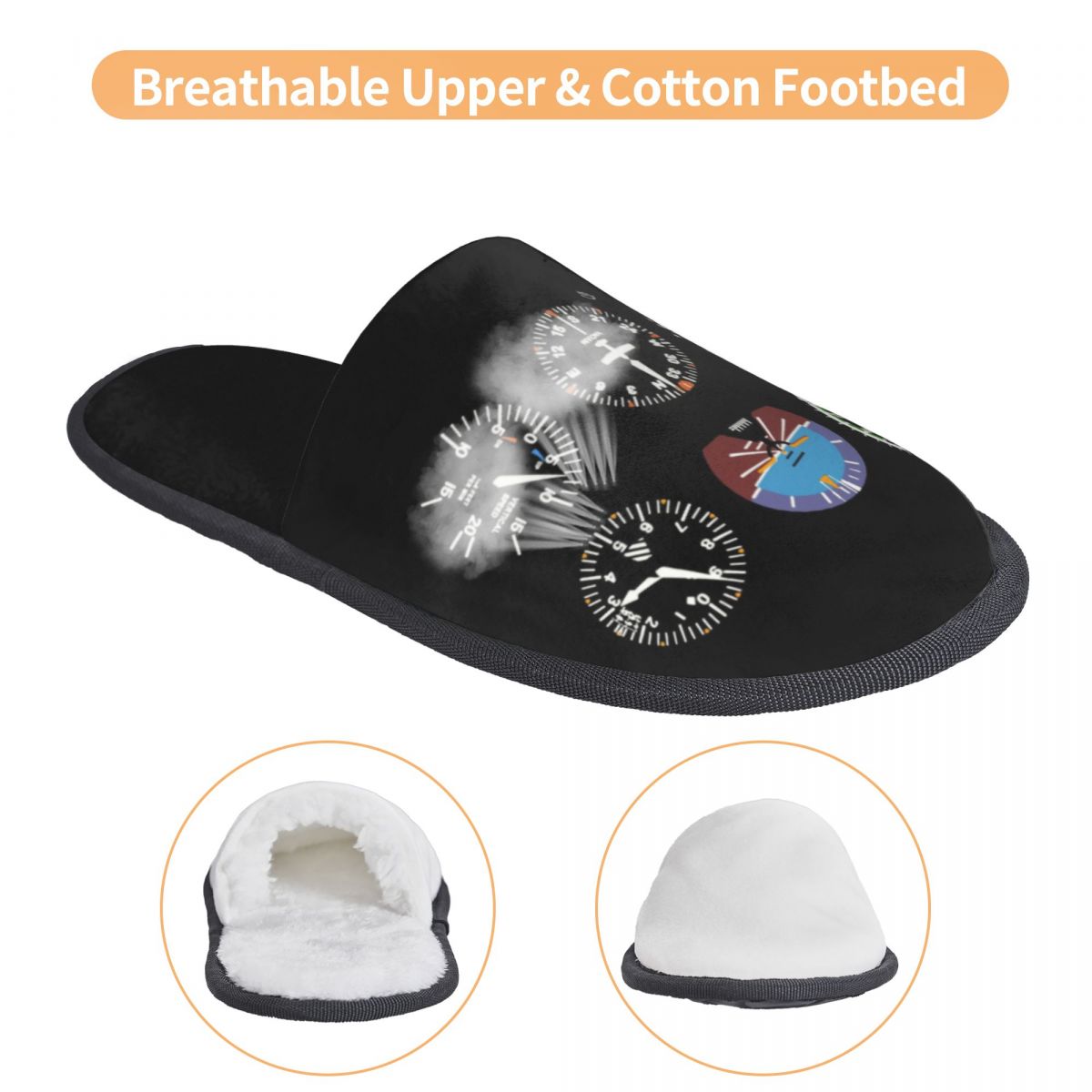 Cockpit Six Dials Flight Simul - Men Shoes For Winter ulasan dan harga