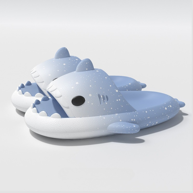 Cute Cartoon Shark Slippers Fo - Men'S Shoes For Summer ulasan dan harga