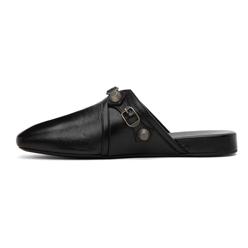 Black Soft Leather Square Toes - Men'S Shoes Hey Dude ulasan dan harga