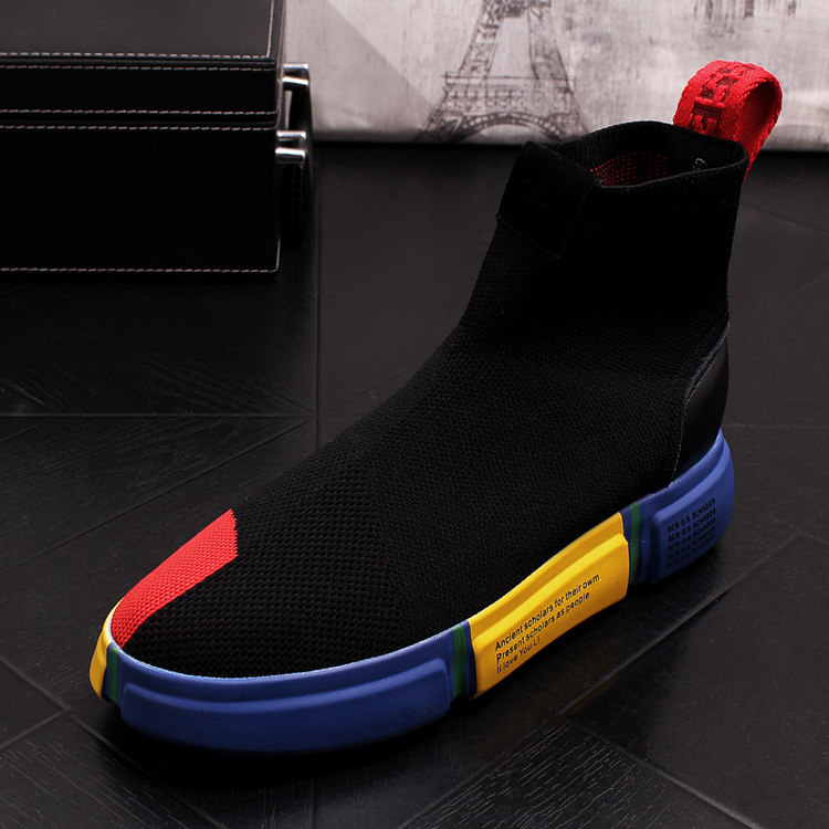 2026 New Men's Black Sock Snea - Men Shoes 2026 ulasan dan harga