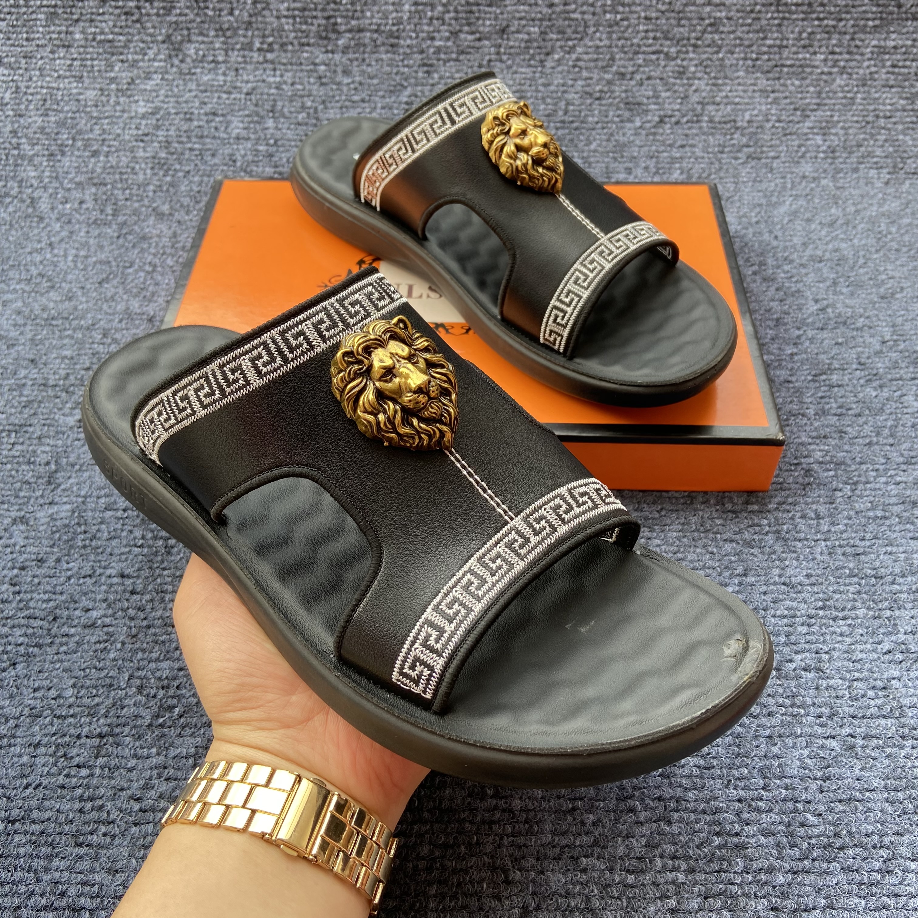 Lion Head Brand original shoes - Men Shoes Boss ulasan dan harga
