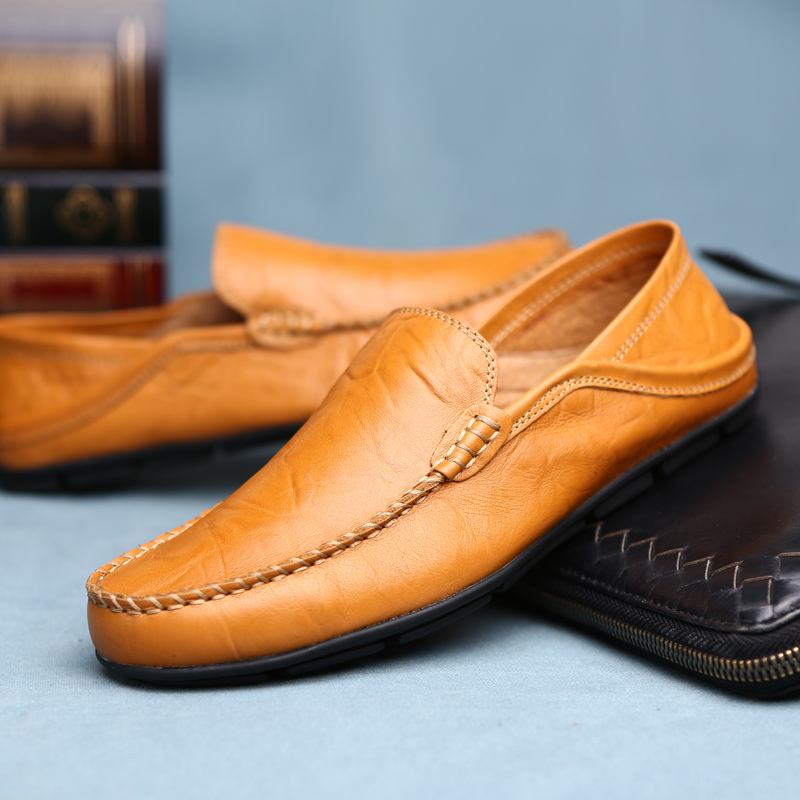 Men's Leather Casual loafers S - Men Shoes Xxl ulasan dan harga