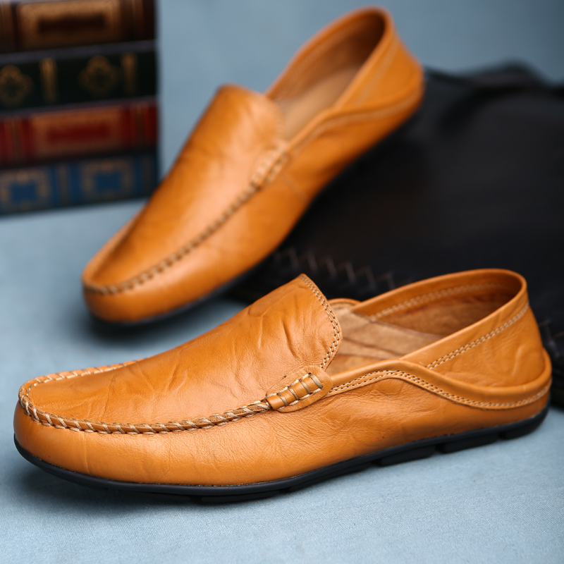 Men's Leather Casual loafers S - Men Shoes Xxl ulasan dan harga