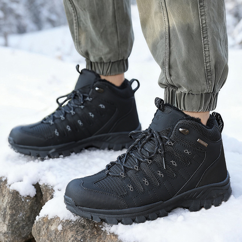 Winter Men's Boots Warm Plush  - Winter Boot Insulated ulasan dan harga