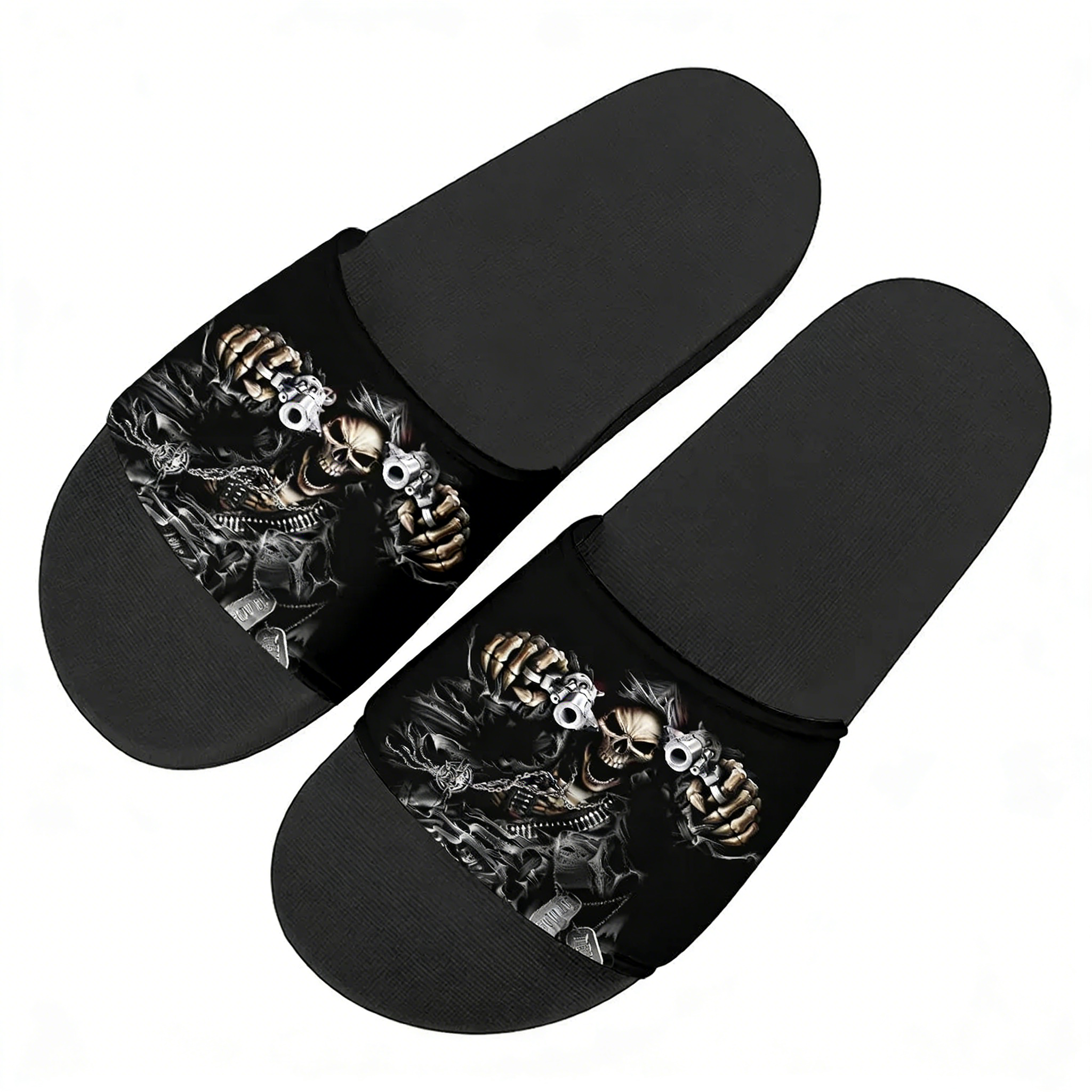 Crazy Skeleton Slippers Home W - Men Shoes High ulasan dan harga