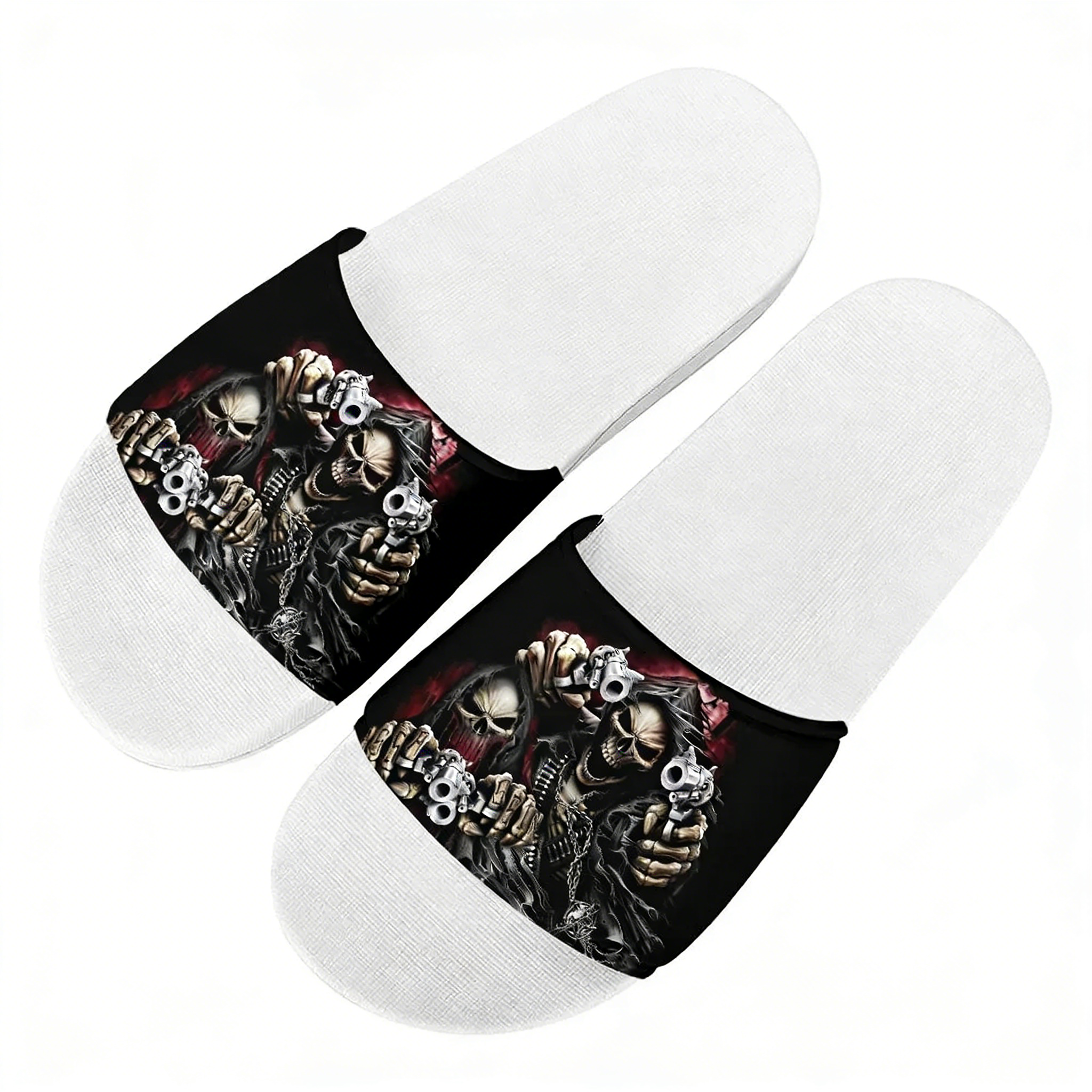 Crazy Skeleton Slippers Home W - Men Shoes High ulasan dan harga