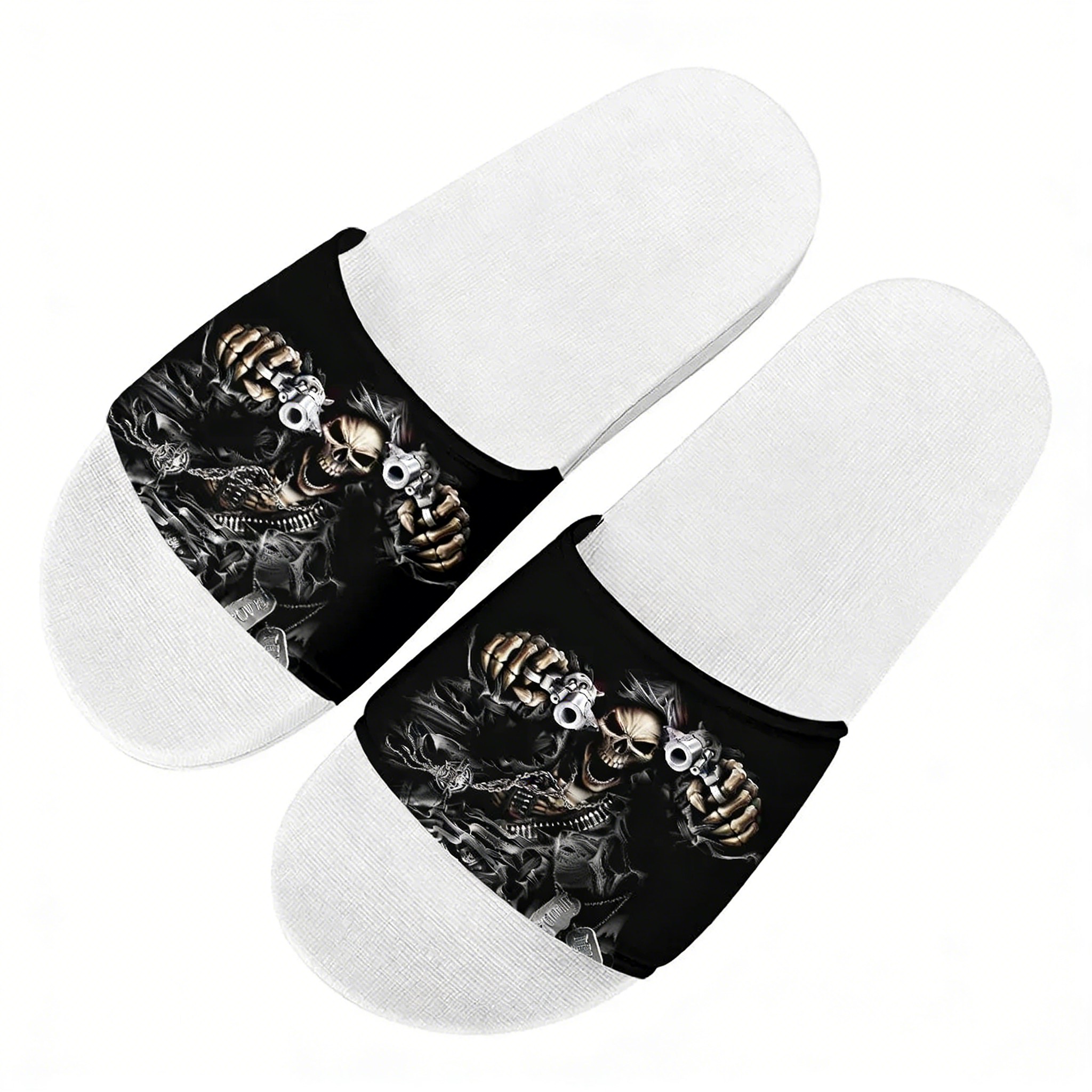 Crazy Skeleton Slippers Home W - Men Shoes High ulasan dan harga