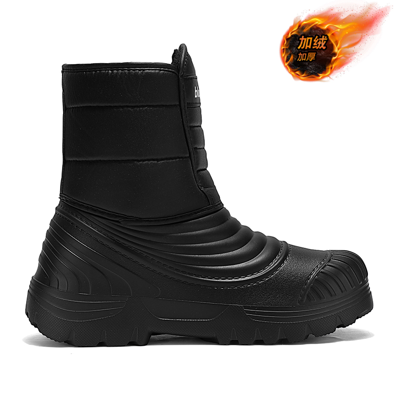 Waterproof Snow Boots Large Si - Winter Boot Insulated ulasan dan harga
