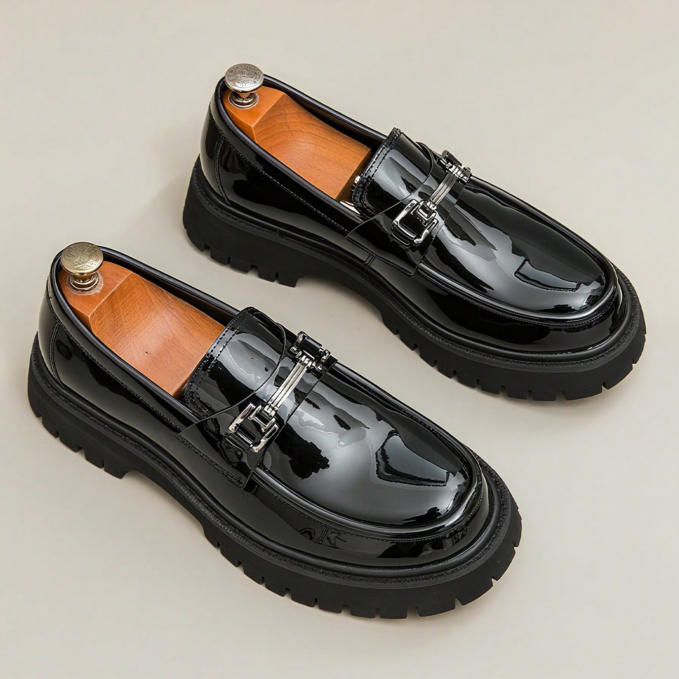 Fashion Classic Thick Sole Men - Men Shoes Boss ulasan dan harga