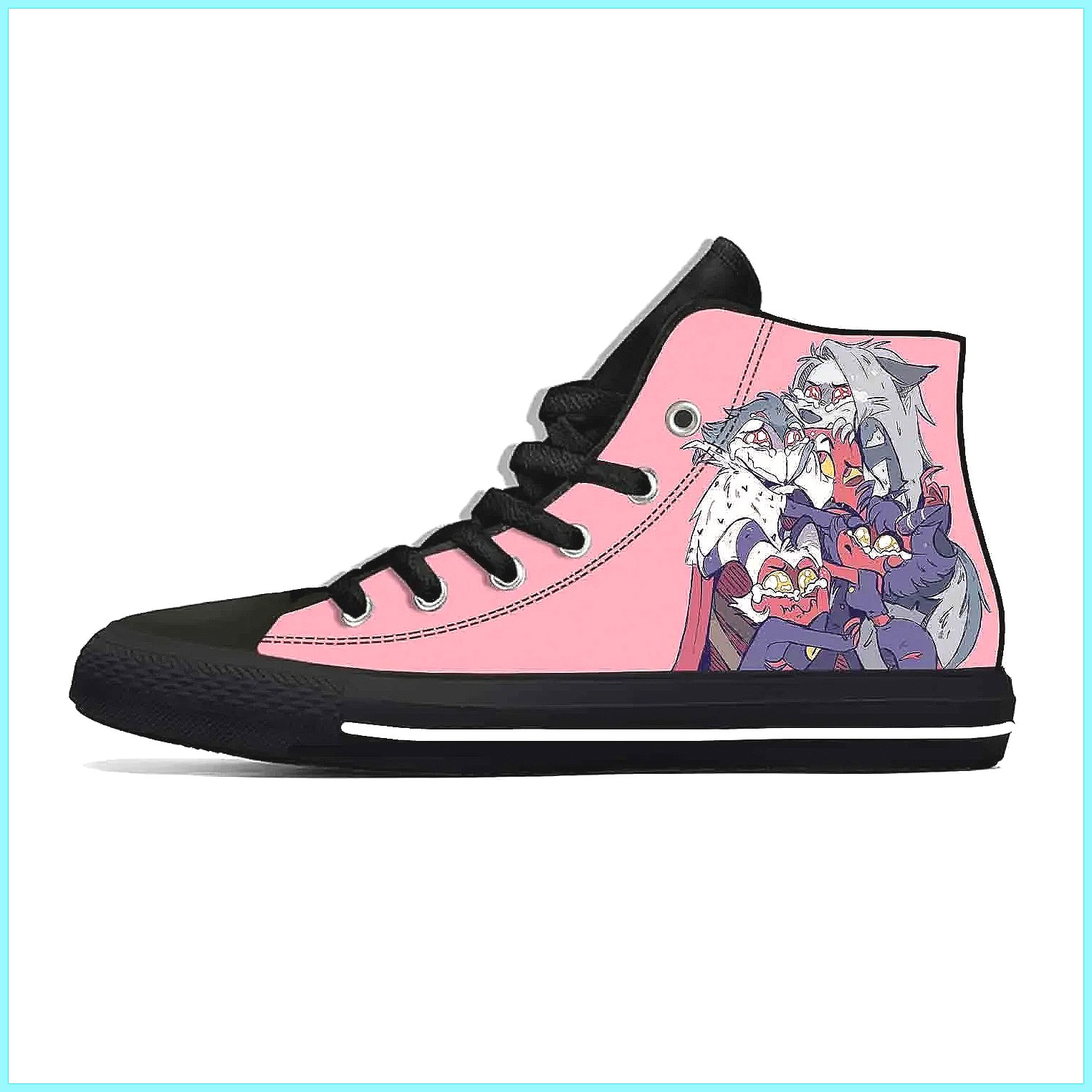 Boss Anime Cartoon High Top Sn - Men Shoes Boss ulasan dan harga