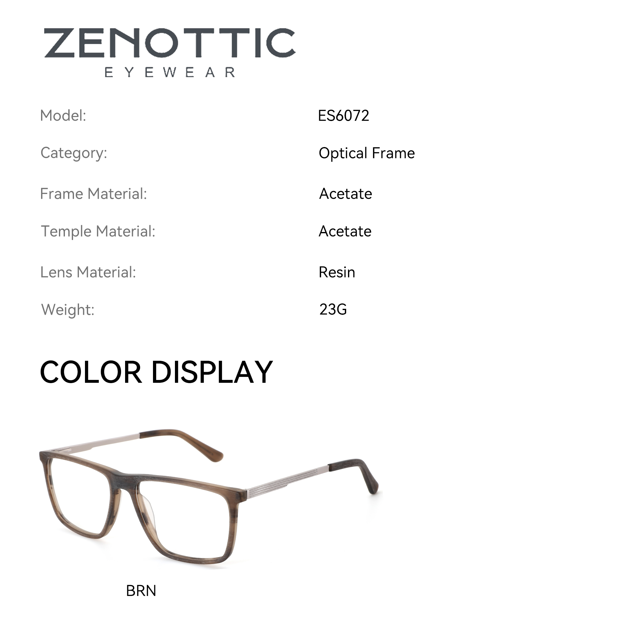 ZENOTTIC (L Size) Retro Acetat - Men Shoes Zegna ulasan dan harga