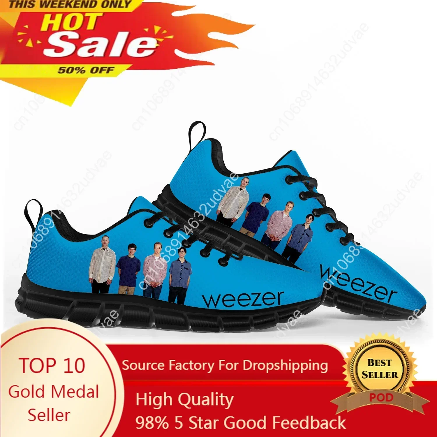 Weezer Sports Shoes Mens Women - Men Shoes High ulasan dan harga