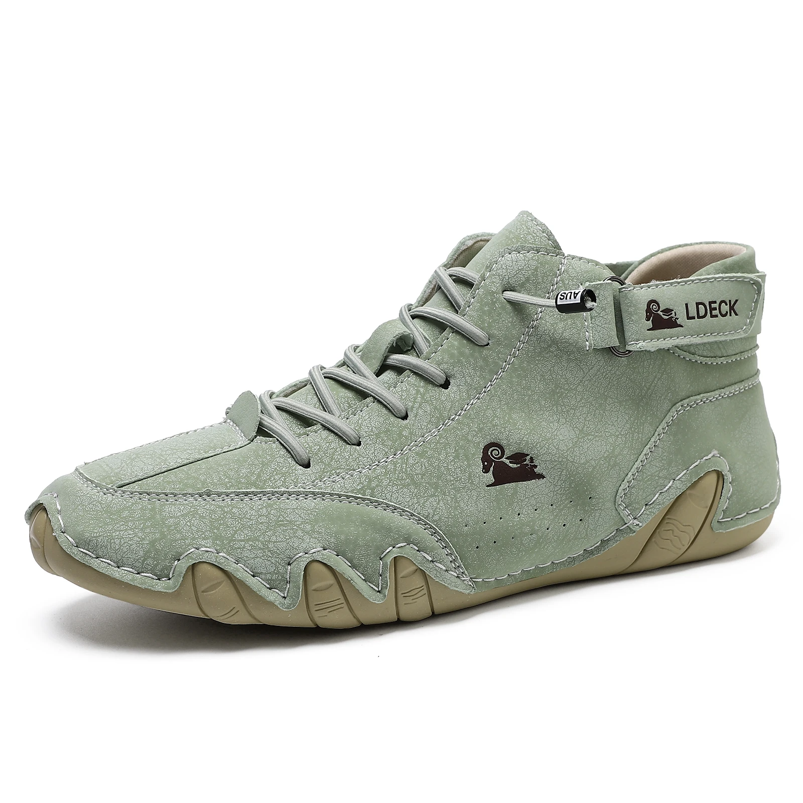 Men's Genuine Leather Shoes An - Men'S Shoes Hey Dude ulasan dan harga
