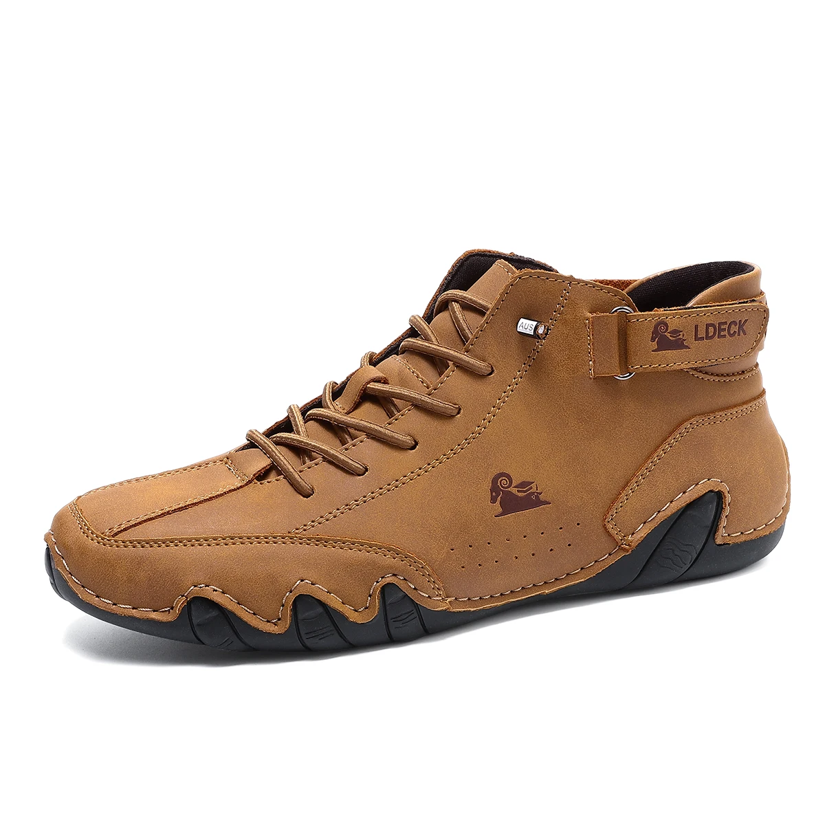 Men's Genuine Leather Shoes An - Men'S Shoes Hey Dude ulasan dan harga