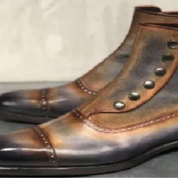 Men's Leather Suede Chelsea Bo - Men'S Shoes Hey Dude ulasan dan harga