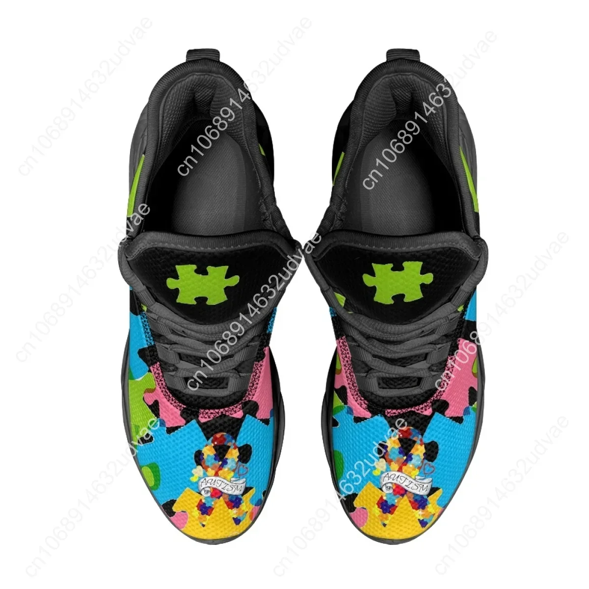 Autism Awareness Sports Runnin - Men Shoes High ulasan dan harga