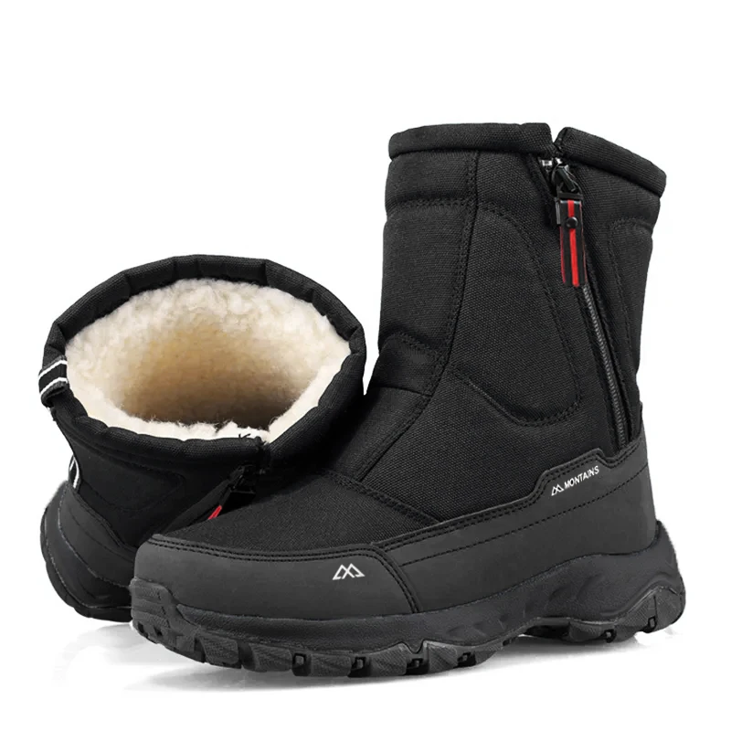 Winter Mens Keep Warm Snow Boo - Winter Boot Insulated ulasan dan harga