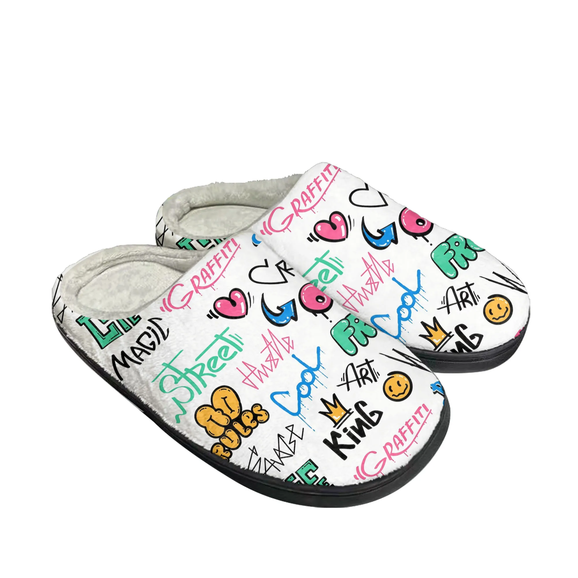 Street Art Graffiti Home Cotto - Men Shoes High ulasan dan harga